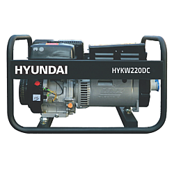Hyundai HYKW220DC-M - Generator de curent monofazic cu functie de sudura fiabil si robust