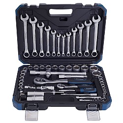 Set 61 chei tubulare si chei combinate Hyundai HY-59656