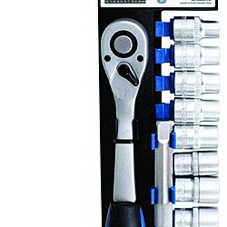 Hyundai HY-59633 - Set 12 chei clichet tubulare 1/2", profesional si complet