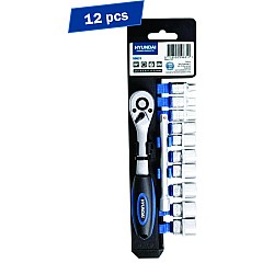 Hyundai HY-59631 set 12 chei clichet tubulare 1/4 