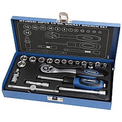 Hyundai HY-59671 - trusa chei tubulare 1/4 20 buc 