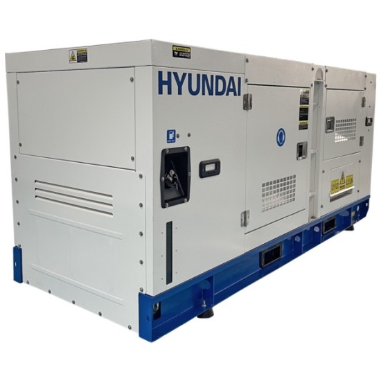 Generator de curent trifazat cu motor diesel HYUNDAI DHY100L
