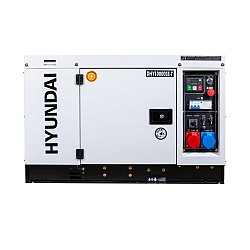 Generator de curent trifazat cu motor diesel Hyundai DHY10000SE-T, 7.6kw