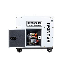 Generator de curent inverter monofazat cu motor diesel Hyundai DHY-9000SEi, 6.5kw