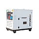 Generator de curent inverter trifazat cu motor diesel Hyundai DHY9000SEi-T, 6.5kw