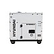 Generator de curent inverter trifazat cu motor diesel Hyundai DHY9000SEi-T, 6.5kw