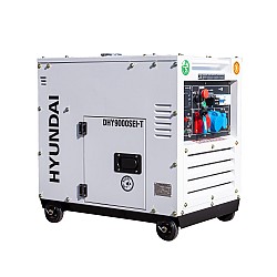 Generator de curent inverter trifazat cu motor diesel Hyundai DHY9000SEi-T, 6.5kw