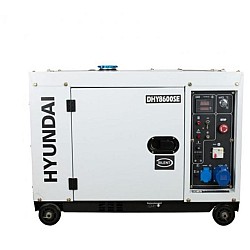 Hyundai HY-DHY8600SE - Generator de curent monofazat diesel 6kW performant si durabil