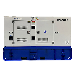 Generator de curent trifazat cu motor diesel Balanty by Hyundai HBD165S, 132 kW