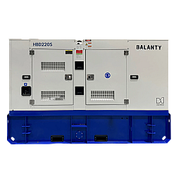 Generator de curent trifazat cu motor diesel Balanty by Hyundai HBD220S, 176 kW