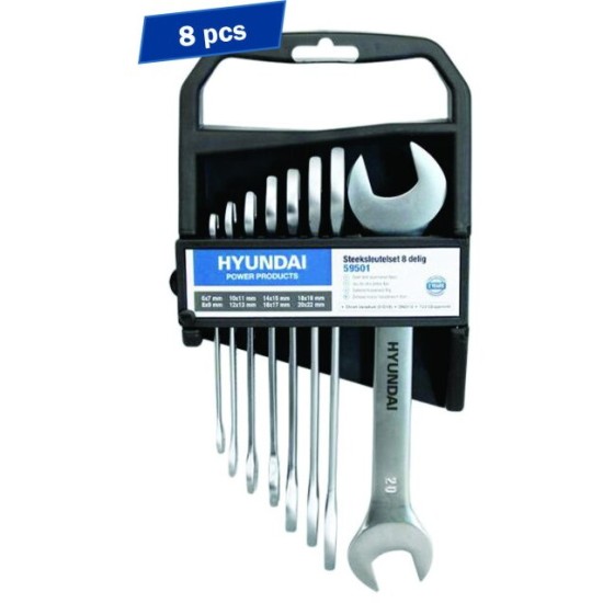 Hyundai HY-59501 – Set 8 chei fixe 6-22 Hyundai HY-59501 Set 8 chei fixe 6-22 Hyundai HY-59501 – Hyundai HY-59501