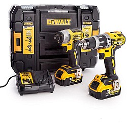 Set combo 2 scule DeWalt DCK266P2T-QW 18 V