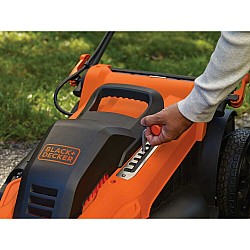 Masina de tuns gazonul cu motor electric Black & Decker LM2000-QS, 2000w, latime taiere 48 cm, cos colector 50 litri