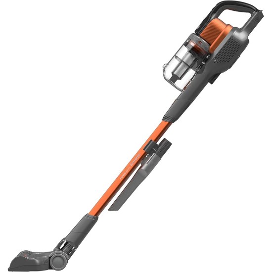 Aspirator vertical 4 in 1 Black & Decker BHFEV182C-QW, cu extensie pentru pardosele, livrat cu incarcator si acumulator 18V 2.0 Ah, BHFEV182C-QW – Black& Decker BHFEV182C-QW