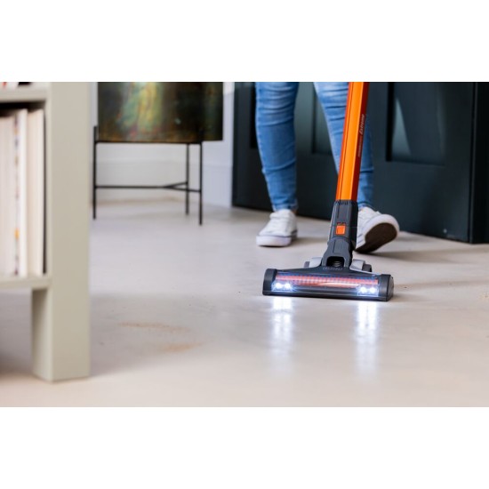 Aspirator vertical 4 in 1 Black & Decker BHFEV182C-QW, cu extensie pentru pardosele, livrat cu incarcator si acumulator 18V 2.0 Ah, BHFEV182C-QW – Black& Decker BHFEV182C-QW