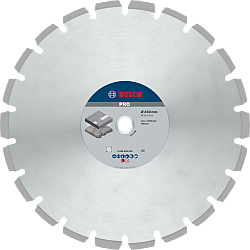 Disc diamantat Best for Asphalt BOSCH 450 x 25.4 x 3.6 / 12