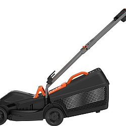 Masina de tuns gazonul cu motor electric Black Decker BEMW351-QS, 1000w, latime de taiere 32 cm, cos colector 35 litri