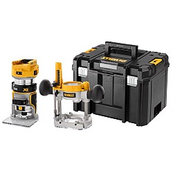 Masina de frezat DeWalt DCW604NT-XJ, compatibila 18V XR, brushless, 8mm, valiza TSTAK, fara incarcator si acumulator Masina de frezat DeWalt DCW604NT-XJ, compatibila 18V XR, brushless, 8mm, valiza TSTAK, fara incarcator si acumulator