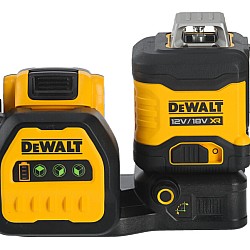 Nivela laser cu linii cu acumulator DeWalt DCE089D1G18-QW, raza de masurare 0-50 metri, 1 x 2 ah, incarcator si valiza transport Tstak