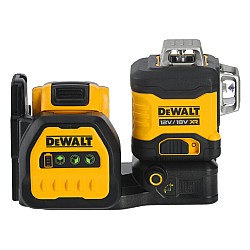 Nivela laser cu linii cu acumulator DeWalt DCE089D1G18-QW, raza de masurare 0-50 metri, 1 x 2 ah, incarcator si valiza transport Tstak