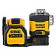 Nivela laser cu linii cu acumulator DeWalt DCE089D1G18-QW, raza de masurare 0-50 metri, 1 x 2 ah, incarcator si valiza transport Tstak – DeWalt DCE089D1G18-QW