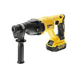 Ciocan rotopercutor cu acumulator 18V Dewalt DCH133M1-QW, SDS Plus, 2.6 J, 1 x acumulator 4 Ah, incarcator si valiza transport
