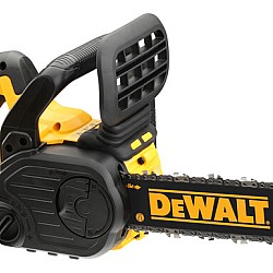 Fierastrau cu lant pe acumulator DeWalt DCM565P1-QW, 18V, 30 cm lungime lama, lama si lant Oregon, viteza lant 7.68 m/s, ungere automata, include: incarcator + acumulator 18 V XR 5.0 Ah Fierastrau cu lant pe acumulator DeWalt DCM565P1-QW, 18V, 30 cm lungime lama, lama si lant Oregon, viteza lant 7.68 m/s, ungere automata, include: incarcator + acumulator 18 V XR 5.0 Ah