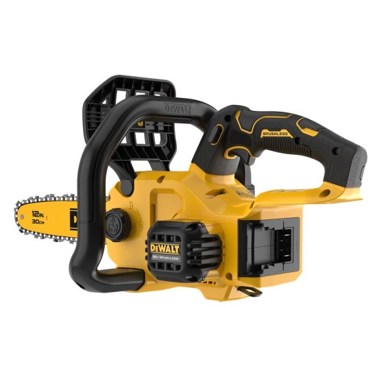 Fierastrau cu lant cu acumulator 18V DeWalt DCMCS565N-XJ, lungime lama 30 cm, motor fara perii, livrat fara acumulator si incarcator – DeWalt DCMCS565N-XJ