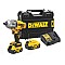 Masina de insurubat cu impact cu acumulator 18V DeWalt DCF900P2T-QW, prindere 1/2 inch patrat, motor fara perii, 1396 Nm, livrata cu acumulatori 2 x 5 ah, incarcator si valiza Tstak
