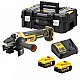 Polizor unghiular cu acumulator 18V DeWalt DCG405P2-QW, motor fara perii, diametru disc 125 mm, 2 x acumulator 5 Ah, incarcator, valiza de transport – DeWalt DCG405P2-QW