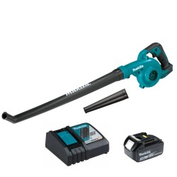 Suflanta cu acumulator 18V Makita DUB186RFX1, turatie reglabila in 3 trepte, 1 x acumulator 3.0 Ah si incarcator Suflanta cu acumulator 18V Makita DUB186RFX1, turatie reglabila in 3 trepte, 1 x acumulator 3.0 Ah si incarcator