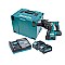 Ciocan rotopercutor HR002GM201, SDS-PLUS, 9J, livrat cu 2 acumulatori 40V XGT4.0Ah, incarcator, valiza