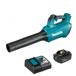 Suflanta cu acumulator 18V Makita DUB184Z.5, motor fara perii, turatie reglabila, 780 m3/h, 1 x acumulator 5.0 Ah si incarcator rapid