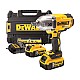 Masina de insurubat cu impact cu acumulator 18V DeWalt DCF899P2-QW, motor fara perii, 950 Nm, prindere patrat 1/2, 2 x acumulator 5 Ah, incarcator si valiza Tstak – DeWalt DCF899P2-QW