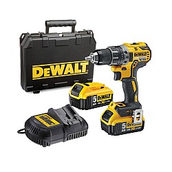 Masina de gaurit/insurubat cu acumulatori DeWalt DCD791P2 XR, 18V, 2 Acu x 5.0 Ah