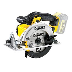 Fierastrau circular profesional pe acumulator DeWALT DCS391N, 18 V XR, diametru disc 165 mm, compatibil cu acumulatori Li-Ion, disc carbura, cheie hexagonala, duza evacuare praf incluse, fara incarcator/acumulator