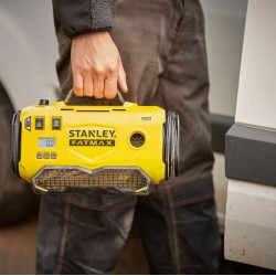 Compresor Stanley Fatmax SFMCE520B-QW, Display Digital, compatibil cu acumulatori 18V V20 - SOLO