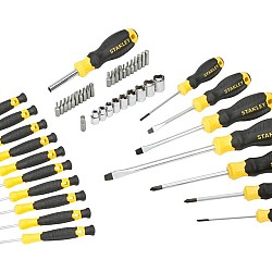 Set surubelnite si accesorii insurubare 49 piese Stanley STHT0-70886