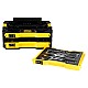 Kit 3 sertare 126 piese STANLEY FATMAX FMMT98107-1, 1/4 si 1/2 inch, conectivitate PRO-STACK , clichet bi-material 120 dinti, tubulare lungi, chei fixe, design durabil, maner pliabil, Kit 3 sertare 126 piese STANLEY FATMAX FMMT98107-1, 1/4 si 1/2 inch, conectivitate PRO-STACK , clichet bi-material 120 dinti, tubulare lungi, chei fixe, design durabil, maner pliabil,