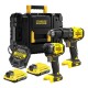 SFMCK461D2T-QW | STANLEY | Set 2 scule Stanley FatMax SFMCK461D2T-QW masina de gaurit cu percutie, masina de insurubat cu impact, motor fara perii, 2 x 2 ah + valiza transport Set 2 scule Stanley FatMax SFMCK461D2T-QW masina de gaurit cu percutie, masina de insurubat cu impact, motor fara perii, 2 x 2 ah + valiza transport