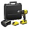 Masina de gaurit si insurubat cu acumulator 18V Stanley SFMCD710D2K-QW, motor fara perii, iluminare LED, 60nM, 2 x acumulator 2.0 Ah, incarcator si valiza transport