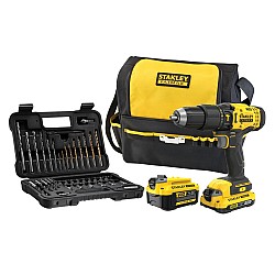 Masina de gaurit si insurubat cu percutie si acumulator Stanley FatMax SFMCD711DMA-QW