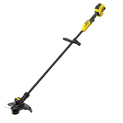 Trimmer cu acumulator 18V Stanley Fatmax SFMSTB930M-QW, motor fara perii, latime de taiere 28 sau 33 cm, 1 x acumulator 4.0 Ah si incarcator