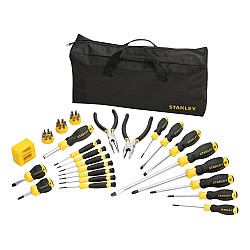 Set 39 scule pentru insurubat in geanta textila Stanley STHT0-62114