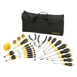 Set 39 scule pentru insurubat in geanta textila Stanley STHT0-62114