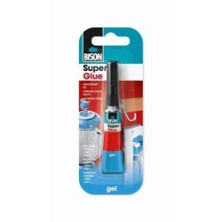 Adeziv instant cianoacrilat gel BISON Super Glue Gel, 2g