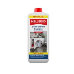 Gel pentru desfundarea țevilor de scurgere MELLERUD, 1.75L Gel pentru desfundarea țevilor de scurgere MELLERUD, 1.75L