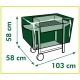 Husă de protecție pentru grătar cu gaz, 103x58x58 cm Husă de protecție pentru grătar cu gaz, 103x58x58 cm