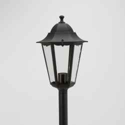 Lampă cu stâlp de grădină, 60 W, negru, 175 cm CLAS5000.035