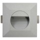 Lămpi de perete LED de exterior, 6 buc., argintiu, 5 W, pătrat Lămpi de perete LED de exterior, 6 buc., argintiu, 5 W, pătrat
